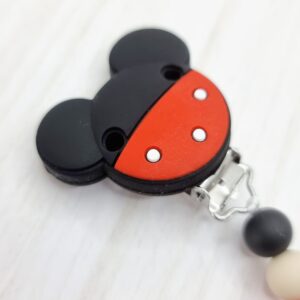 Chupetero Personalizado Mickey o Minnie