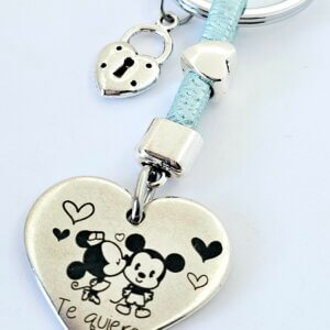 Llavero «Mickey y Minnie» Enamorados