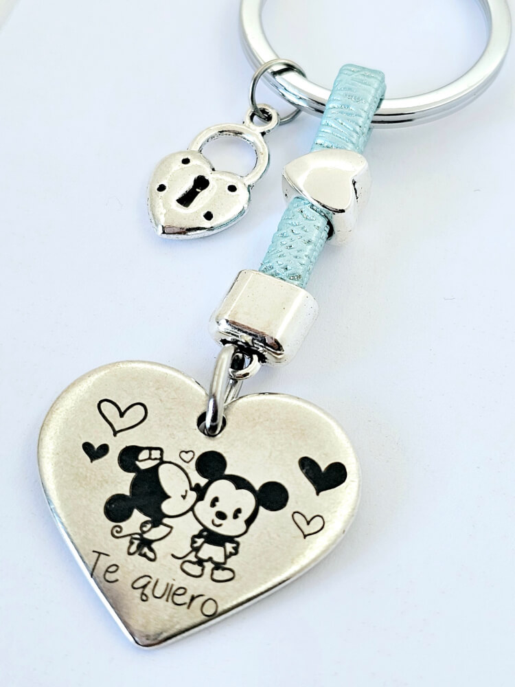 Llavero "Mickey y Minnie" Enamorados