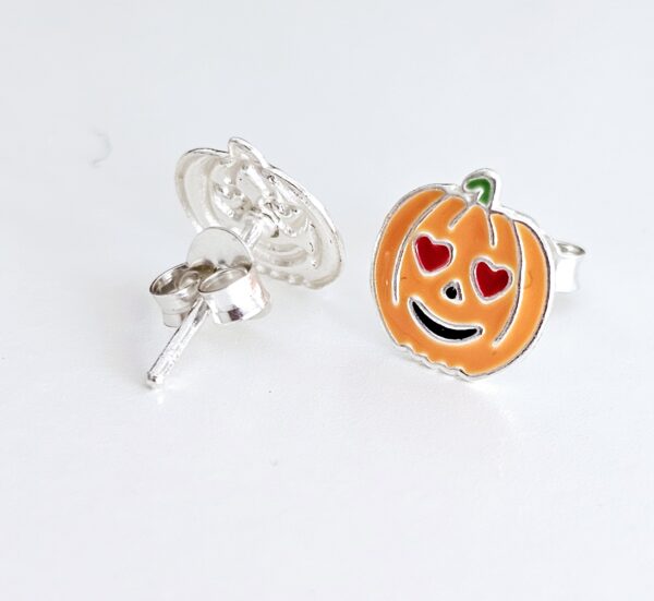 Pendientes Calabaza Plata de ley